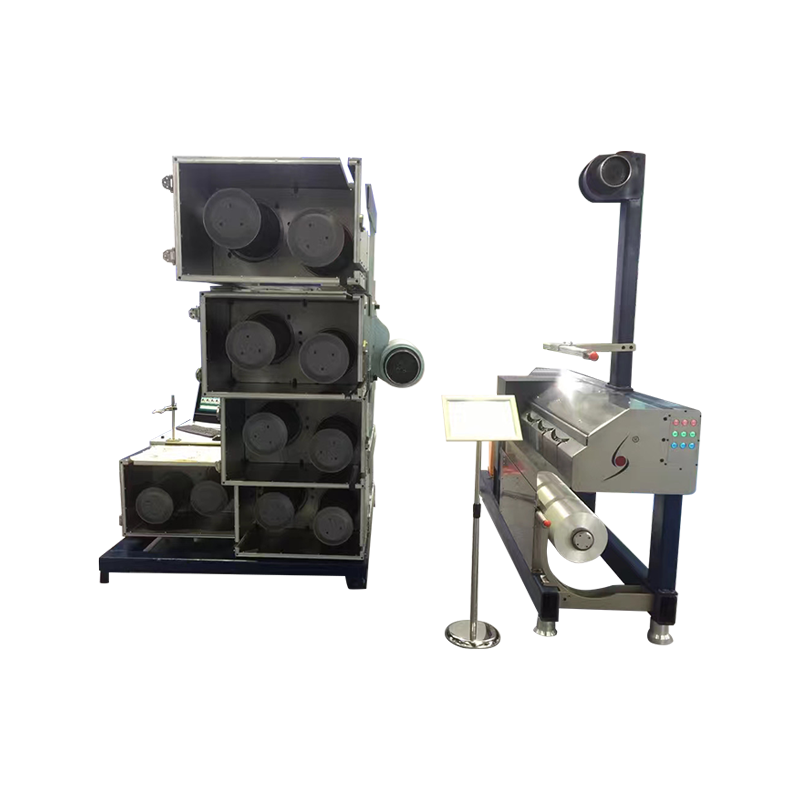 Barisan pengeluaran berputar perindustrian dengan haiwan kesayangan, PA, pp atau bahan mentah lain