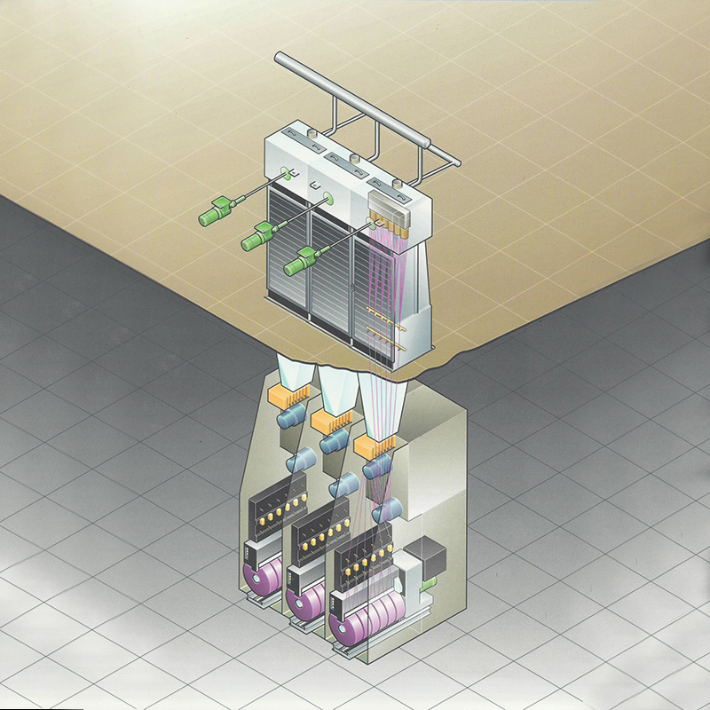 Garis pengeluaran poy berputar dengan haiwan kesayangan, PA, pp atau bahan mentah lain