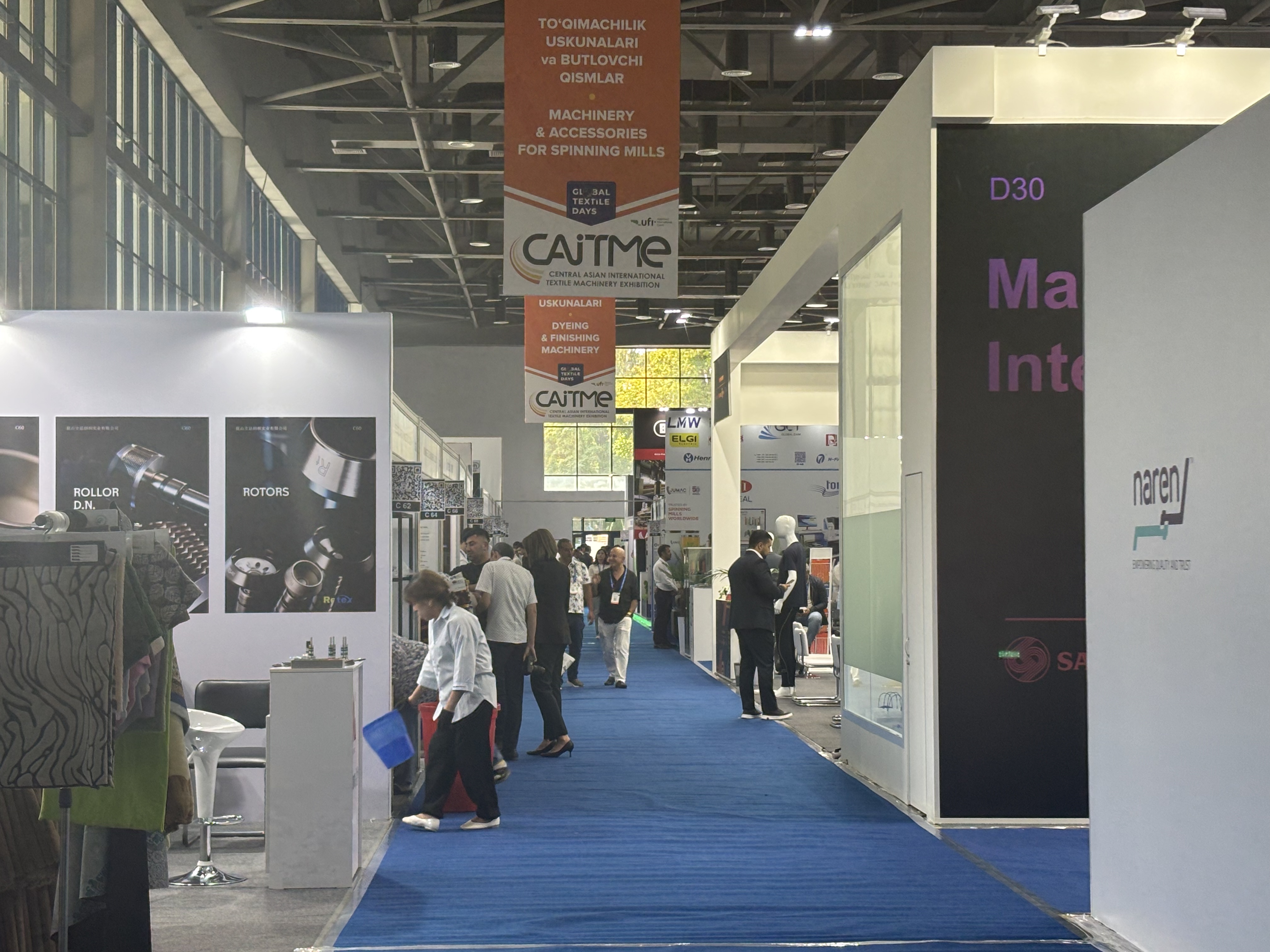 Jiaxing Shengbang Mempamerkan Teknologi Berputar Melt Inovatif di Caitme 2025 di Tashkent